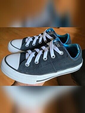 Sz 1 Little Kids CONVERSE CTAS MADISON Black Casual shoes